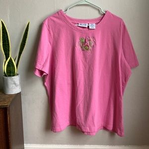 Cute Blair floral shirt with front detail size XL,